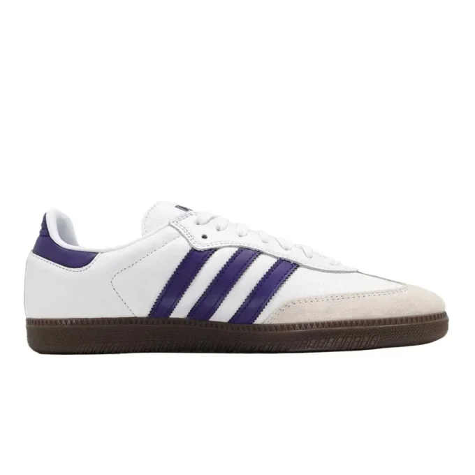 Adidas Samba Adv ”Cloud White Collegiate Purple Gold Metallic”