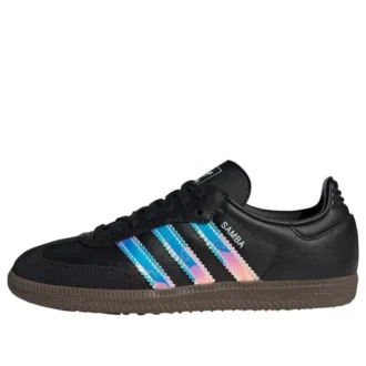 Adidas Samba ”Black Iridescent Stripes”
