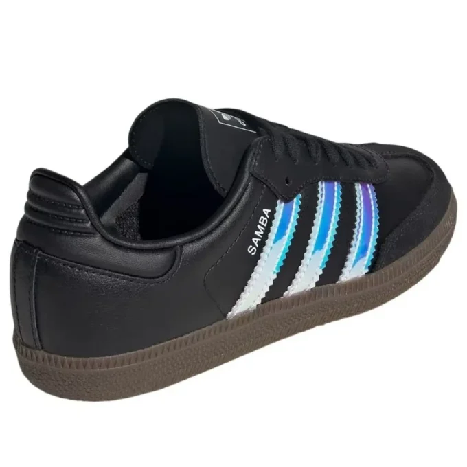 Adidas Samba ”Black Iridescent Stripes”