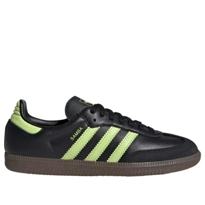 Adidas Samba ”Black Pulse Lime”