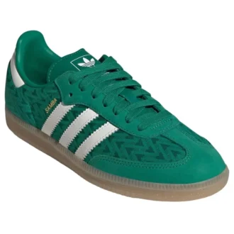 Adidas Samba ”Bold Green off White Gold Metallic”