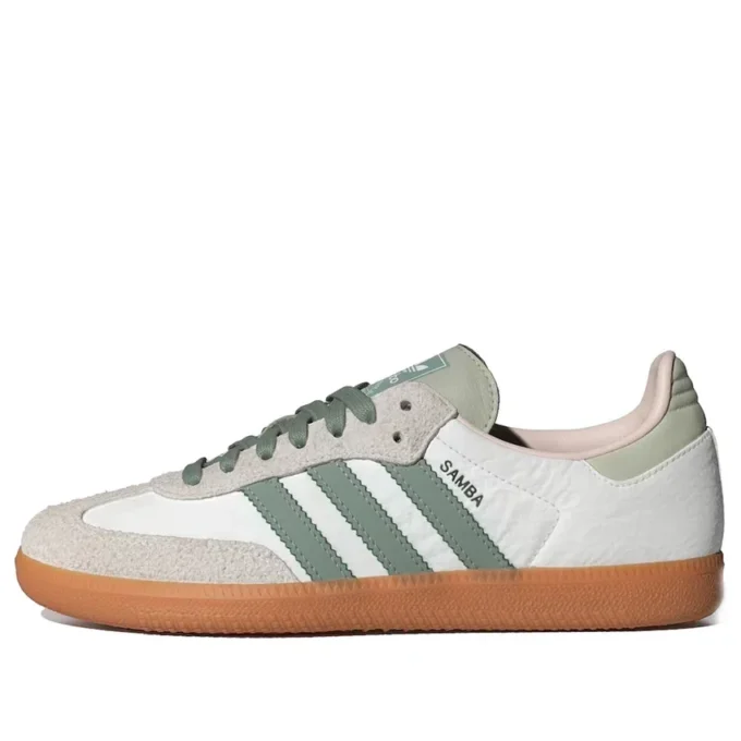 Adidas Samba ”Cloud White Silver Green”