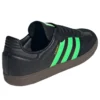 Adidas Samba ”Core Black Screaming Green Gum”