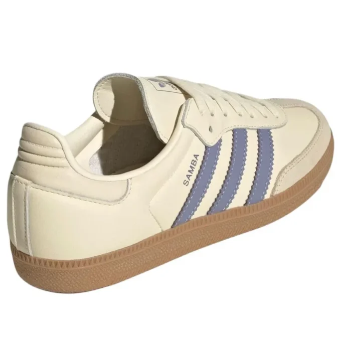 Adidas Samba ”Cream White Silver Violet”