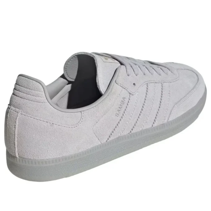 Adidas Samba ”Grey Two Crystal White Gold Metallic”