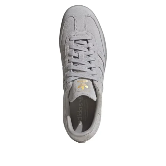 Adidas Samba ”Grey Two Crystal White Gold Metallic”