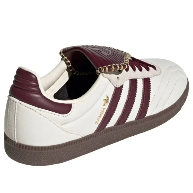 Adidas Samba Long Tongue ”Cream White Maroon”