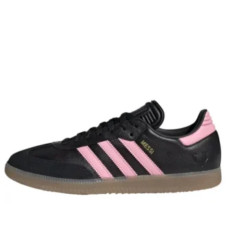 Adidas Samba Messi Indoor ”Black Gold Metallic Gum”
