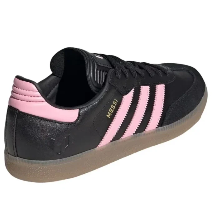 Adidas Samba Messi Indoor ”Black Gold Metallic Gum”