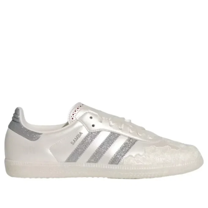 Adidas Samba OG ”Chalk White Silver Metallic”