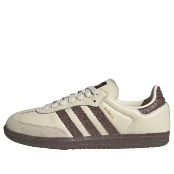 Adidas Samba OG ”Cream Earth Strata Maroon”