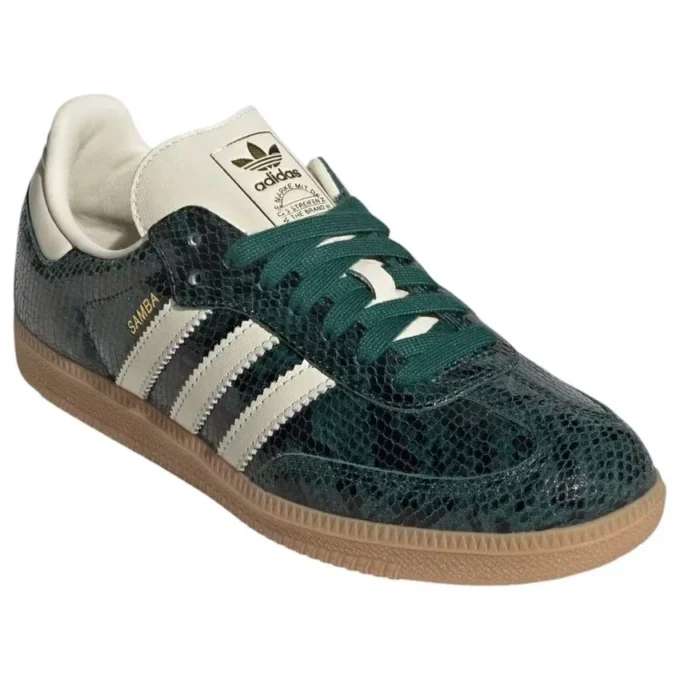 Adidas Samba OG Faux Snakeskin ”Collegiate Green”