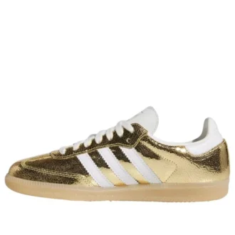 Adidas Samba OG ”Gold Metallic Cracked Leather”