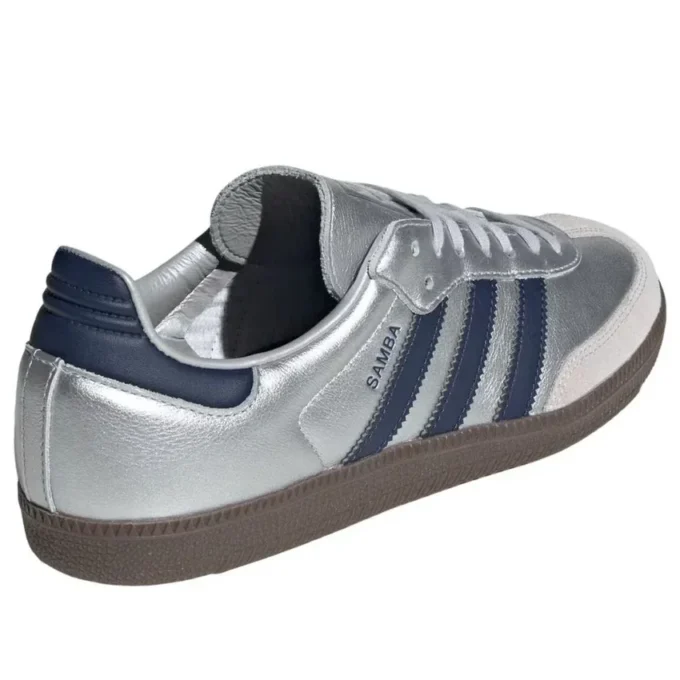 Adidas Samba OG ”Matte Silver Night Indigo Gum”