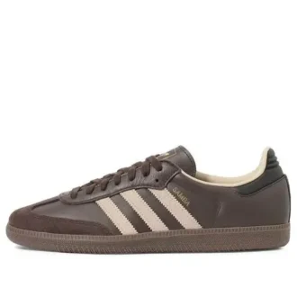 Adidas Samba OG ”Tummanruskea Beige Gum”