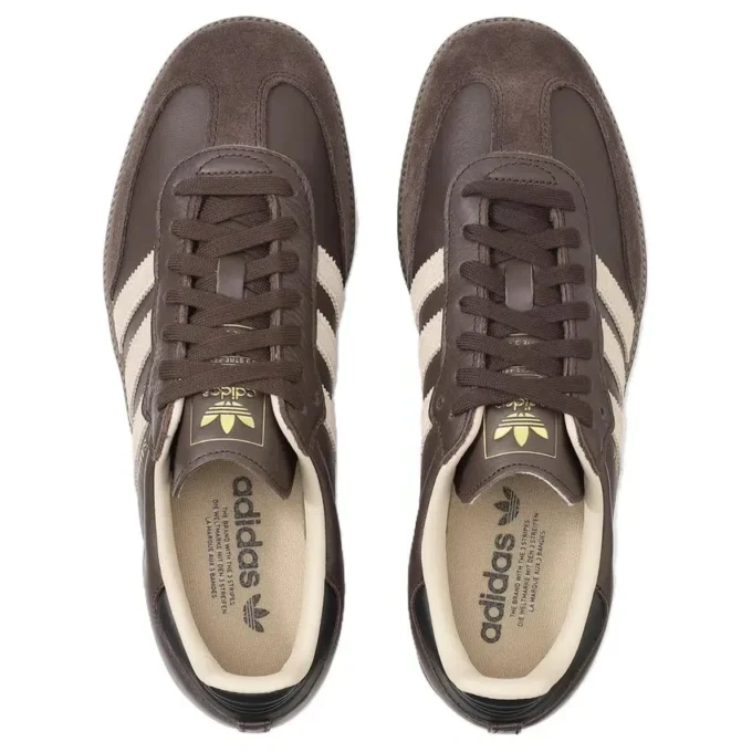 Adidas Samba OG ”Tummanruskea Beige Gum”