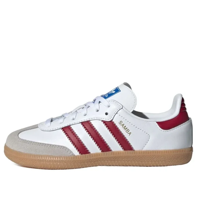 Adidas Samba OG ”White Collegiate Burgundy Gum”