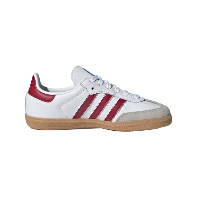 Adidas Samba OG ”White Collegiate Burgundy Gum”