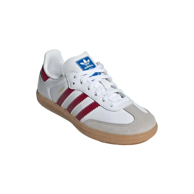 Adidas Samba OG ”White Collegiate Burgundy Gum”