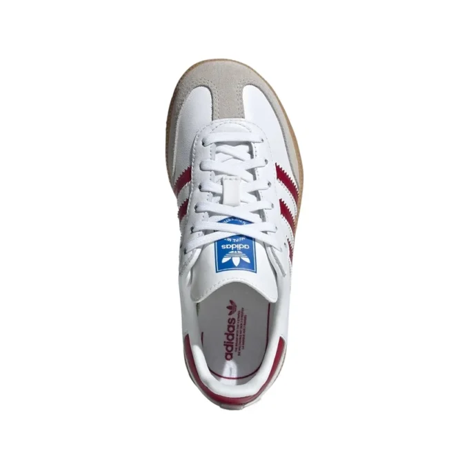 Adidas Samba OG ”White Collegiate Burgundy Gum”