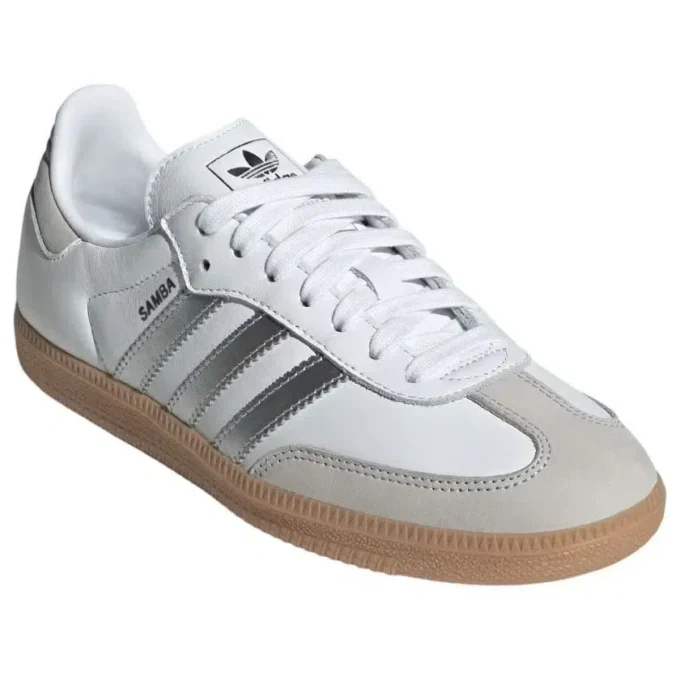 Adidas Samba OG ”White Silver Metallic Grey”