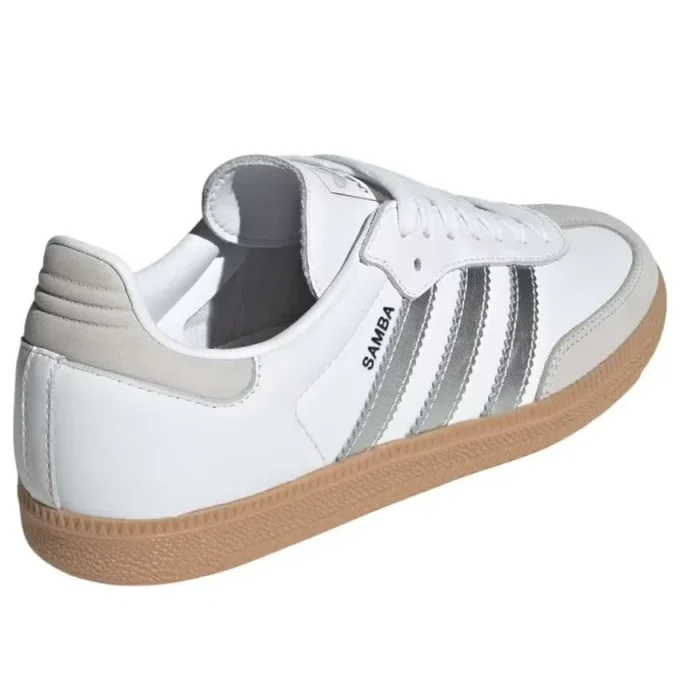 Adidas Samba OG ”White Silver Metallic Grey”