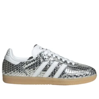 Adidas Samba Patent Snakeskin ”Silver Metallic”