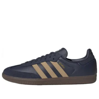 Adidas Samba ”Shadow Navy Golden Beige Gum”