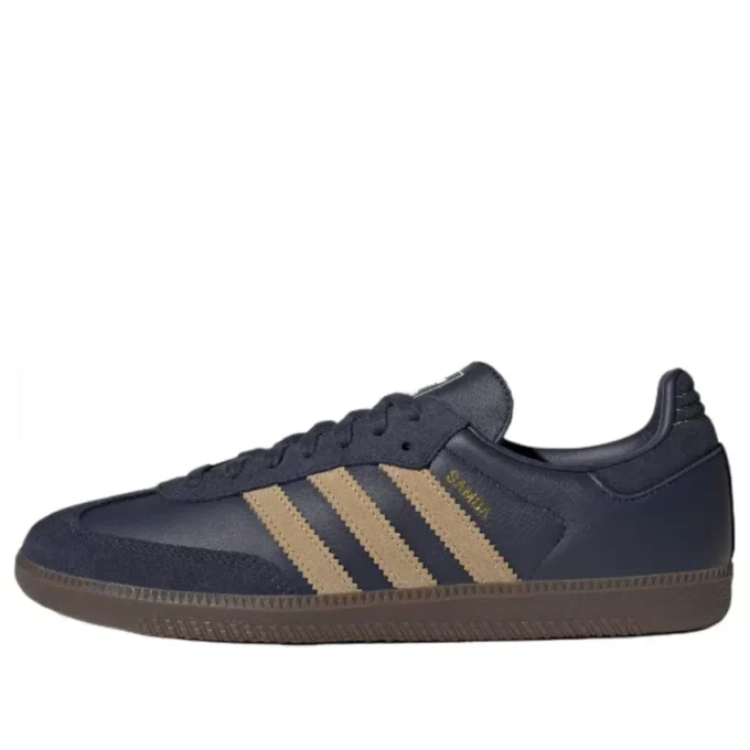 Adidas Samba ”Shadow Navy Golden Beige Gum”