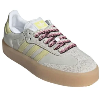 Adidas Samba ”White Grey Powder Yellow”