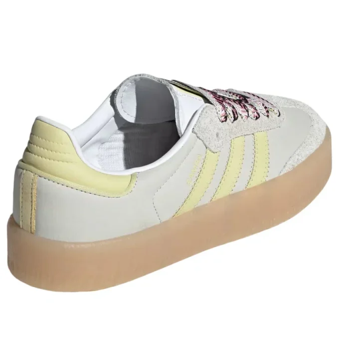 Adidas Samba ”White Grey Powder Yellow”