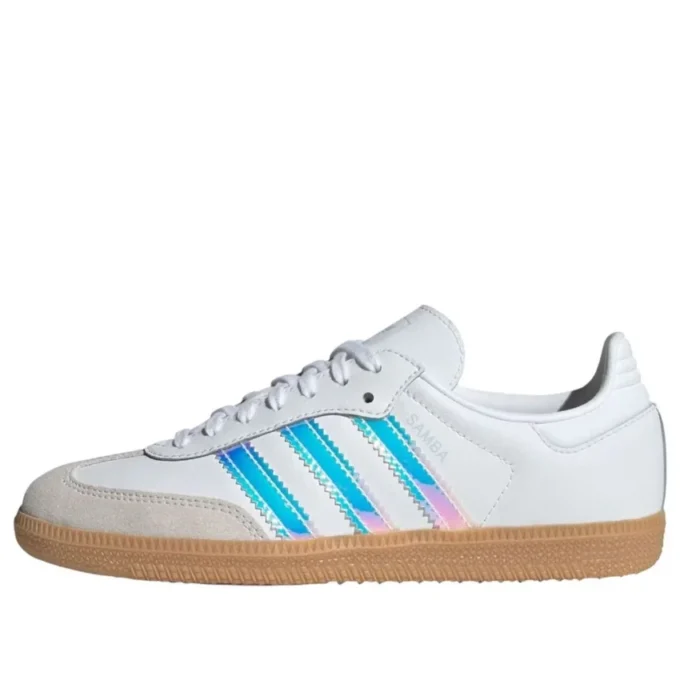 Adidas Samba ”White Iridescent Stripes”