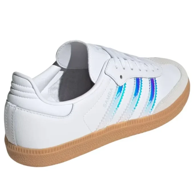 Adidas Samba ”White Iridescent Stripes”