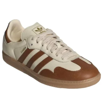 Adidas Samba ”Wonder White Dusky Bronze Gold Metallic”