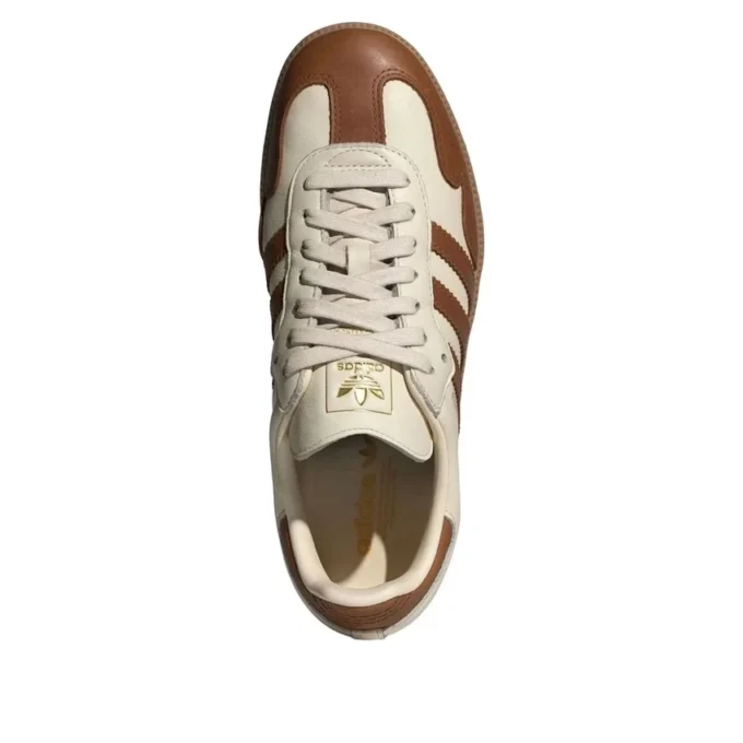 Adidas Samba ”Wonder White Dusky Bronze Gold Metallic”