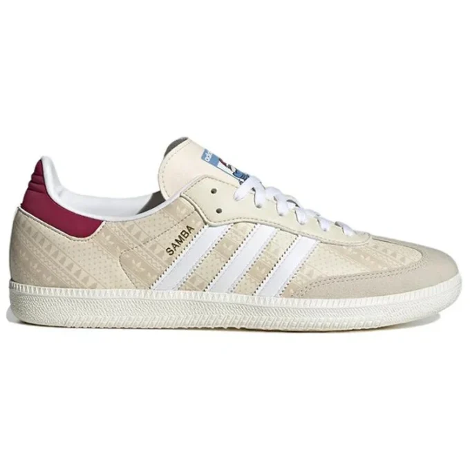 Adidas Samba ”Wonder White Legacy Burgundy”