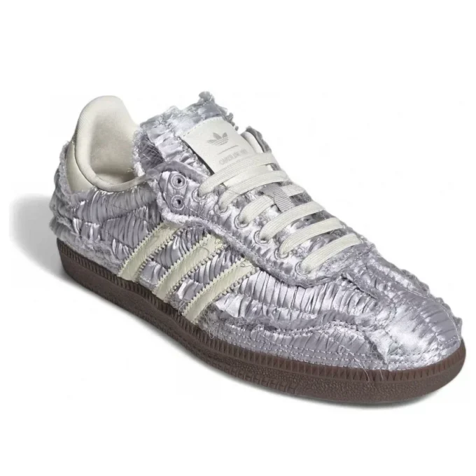Adidas X Caroline Hu Samba OG ”Satin Silver Metallic”
