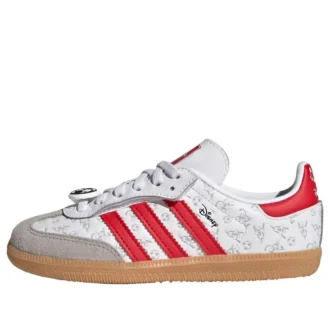 Adidas X Disney Samba OG Comfort Elastic Lace ”White Better Scarlet”