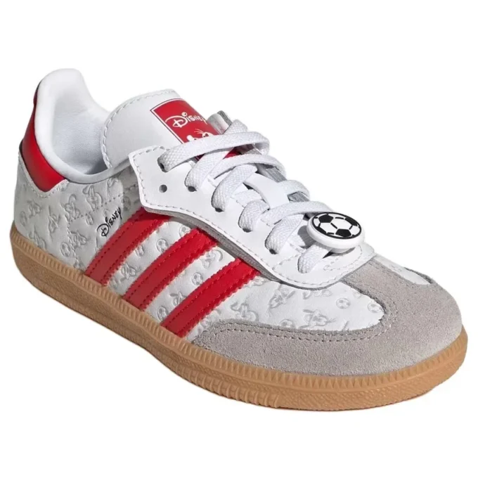 Adidas X Disney Samba OG Comfort Elastic Lace ”White Better Scarlet”