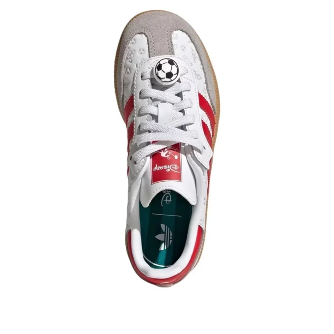 Adidas X Disney Samba OG Comfort Elastic Lace ”White Better Scarlet”