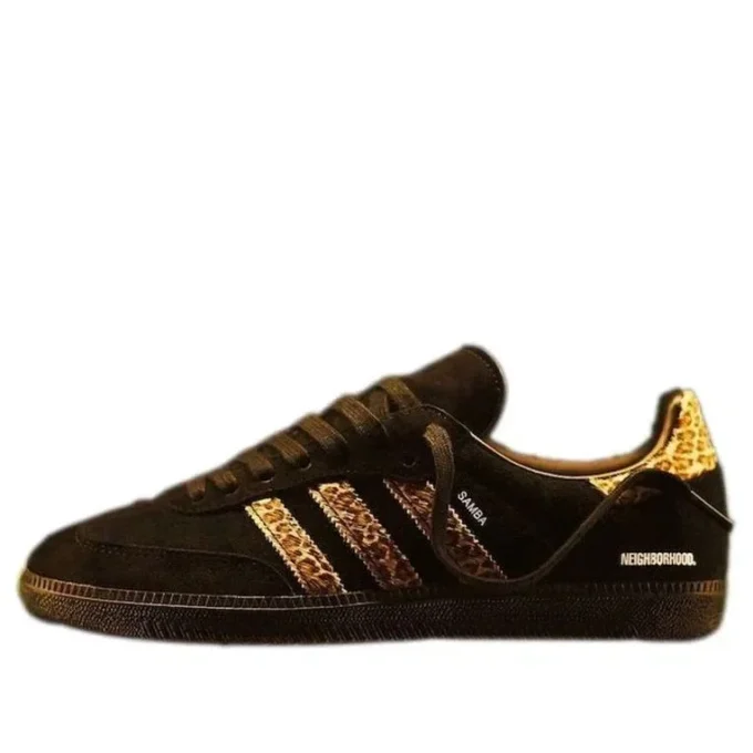 Adidas X End. X Neighborhood Samba ”Black Leopard”