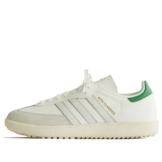Adidas X Kith Samba Spikeless Golf ”White Green”