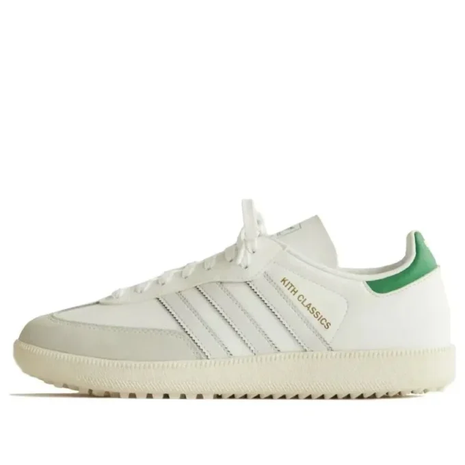 Adidas X Kith Samba Spikeless Golf ”White Green”