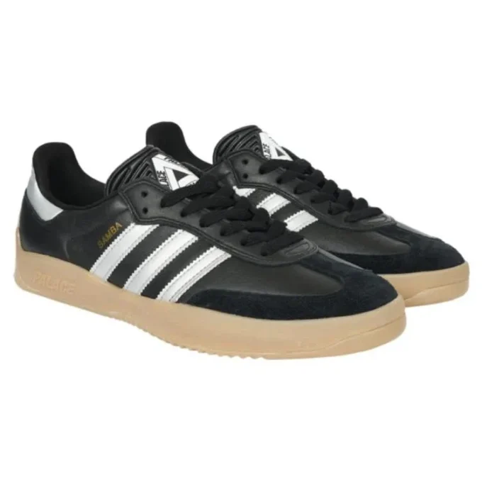 Adidas X Palace Puig Samba ”Black Silver”