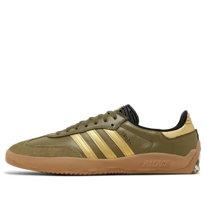 Adidas X Palace Samba Puig ”Focus Olive Metallic Gold”