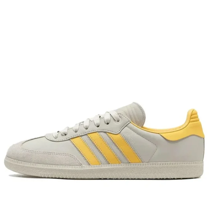 Adidas X Pharrell Humanrace Samba ”Bold Gold Alumina”