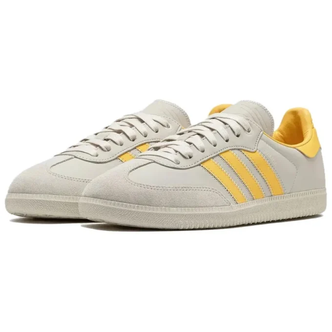 Adidas X Pharrell Humanrace Samba ”Bold Gold Alumina”
