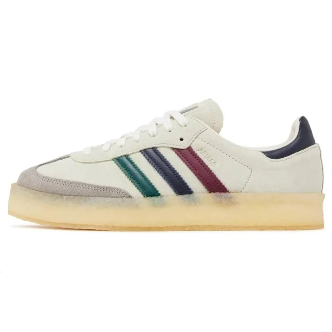Adidas X Ronnie Fieg X Clarks 8Th Street Samba ”Kithmas – Multi-Color Stripes”