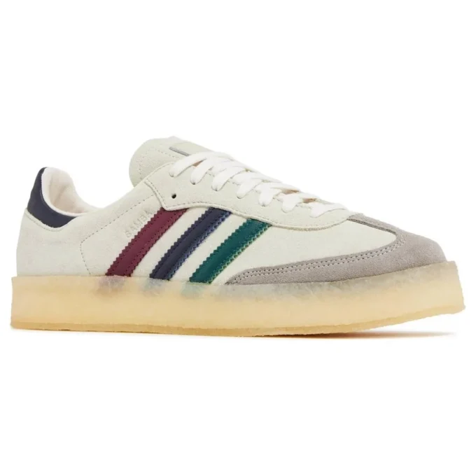 Adidas X Ronnie Fieg X Clarks 8Th Street Samba ”Kithmas – Multi-Color Stripes”
