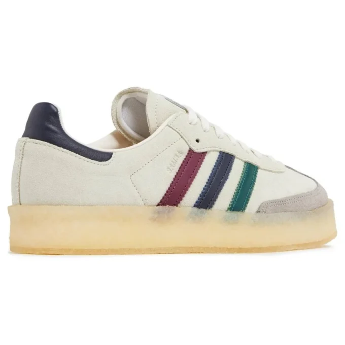 Adidas X Ronnie Fieg X Clarks 8Th Street Samba ”Kithmas – Multi-Color Stripes”
